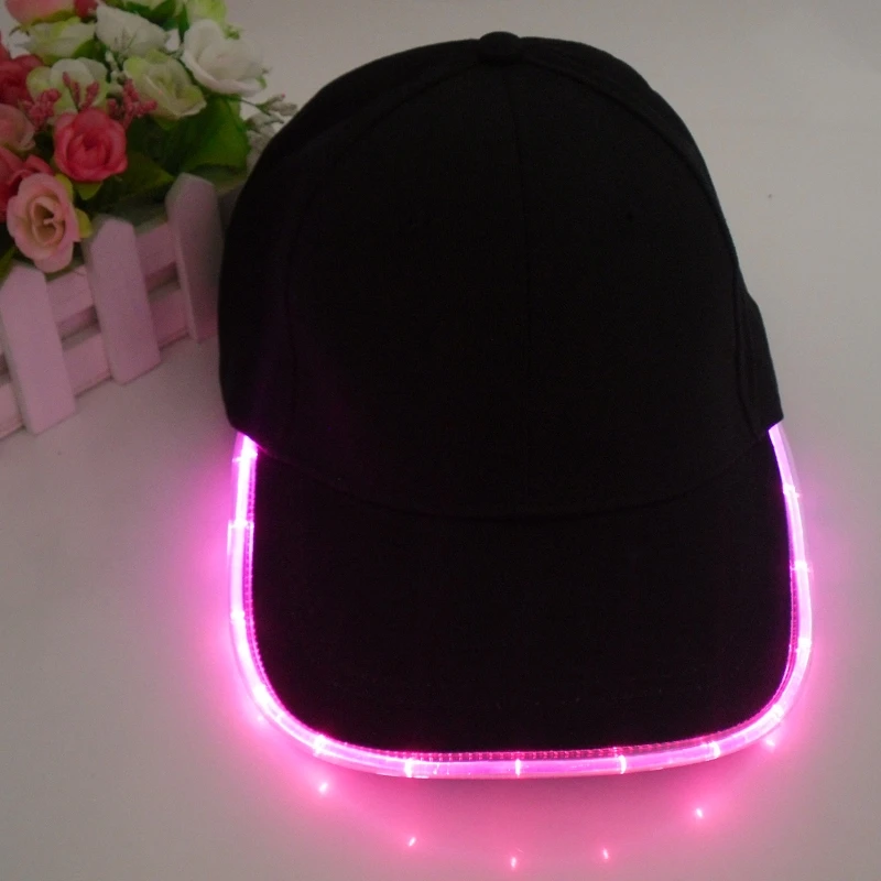 The Colorful Led Frame Hat with New Design led lighted caps with logo