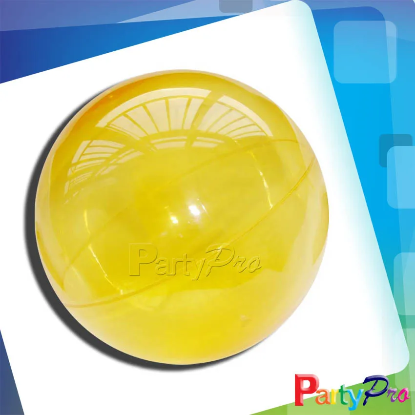 
2014 New Design Clear Hollow Balls Colorful Jumping Rubber Bouncing Ball 