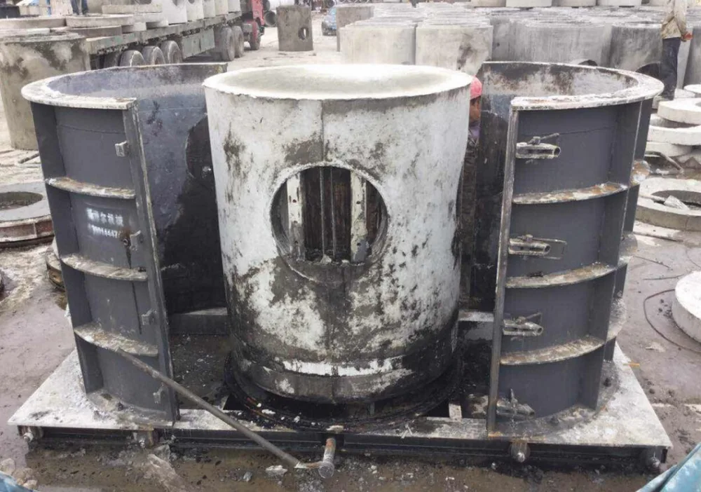 check steel precast concrete manhole moulds