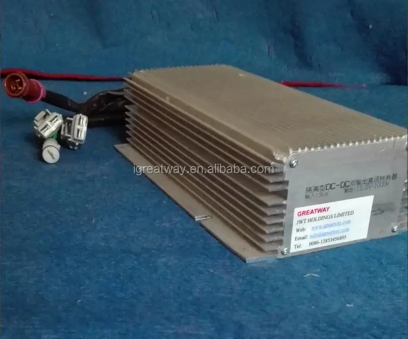 1000w 36V48V60V72V84V96V120V144v v to 12v isolated DC-DC Converter with dual output