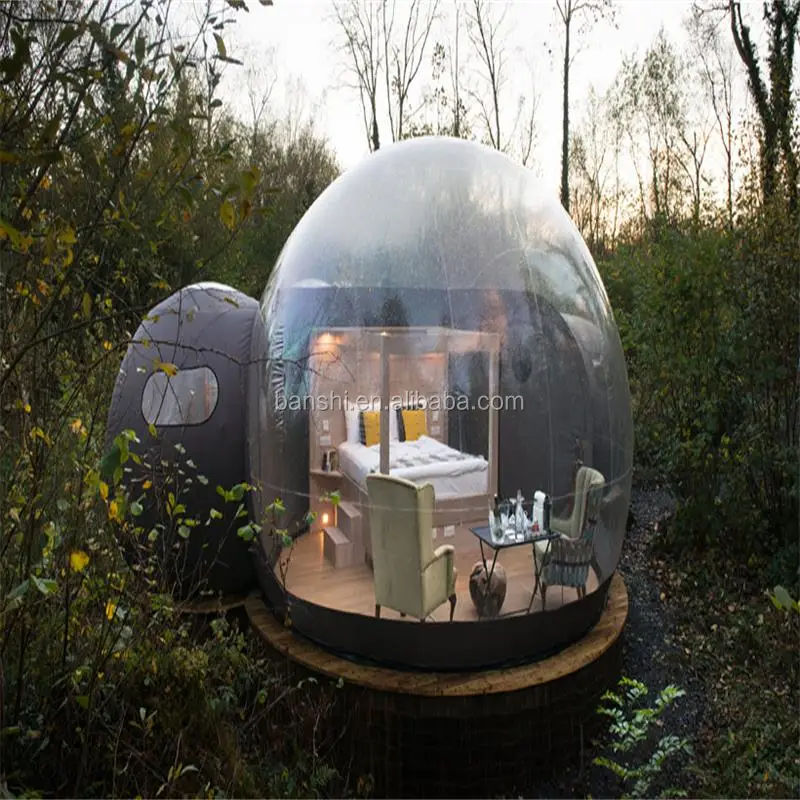 
Newest Inflatable clear bubble room transparent bubble tent for camping 