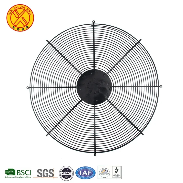 Hot Selling Electric Motor Cover Metal Black Wire Fan Guard