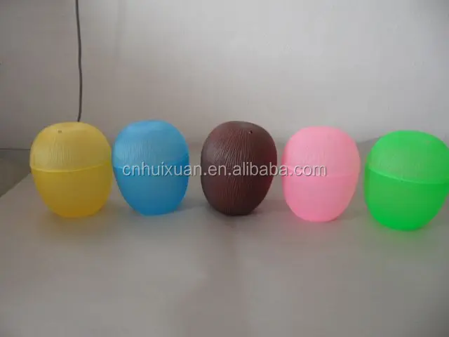 500ml plastic coconut straw cup