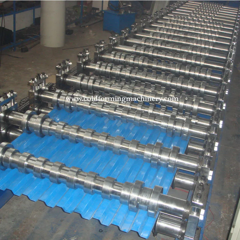 galvanized corrugated roofing sheet making machine steel roofing tile cold forming machine