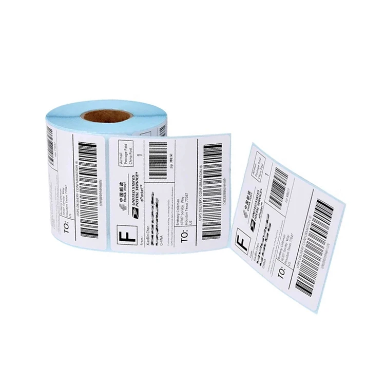 
Eco Self-adhesive Barcode Thermal Label Paper for Packaging 