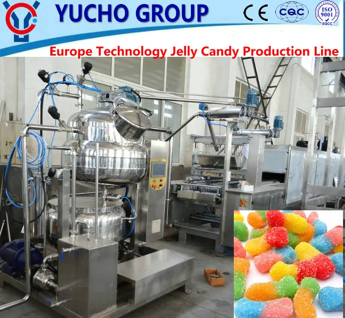 China Big Manufacturer Good Price Gelatin Jelly Candy Depositing Machine
