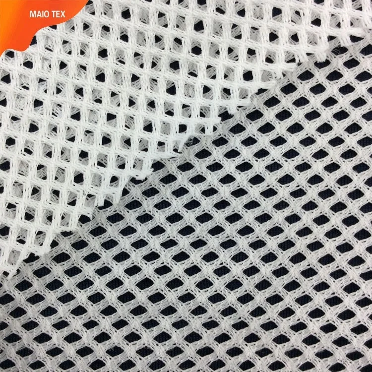 
wholesale net warp knit 100 polyester tricot mesh fabric for sportswear and jacket lining 