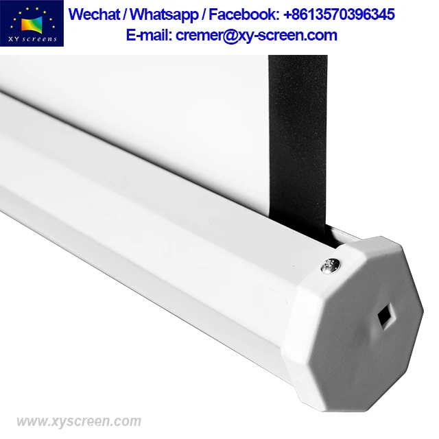 XY Screen 4:3 16:9 60 - 120 inch manual/tripod projector screen for hotel/school/home/office with No MOQ