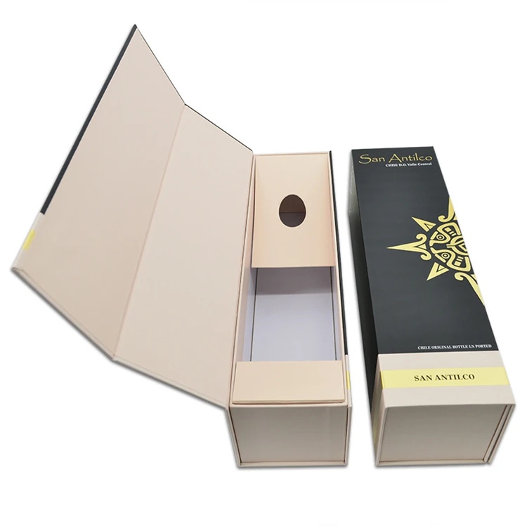 factory direct supplier direct supplier custom cardboard packaging paper wine box