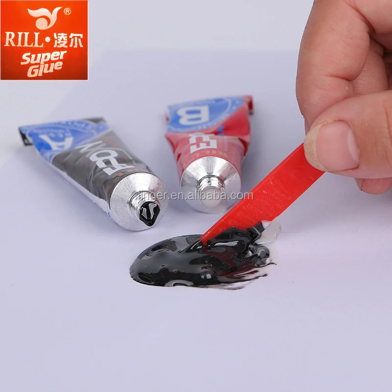 Epoxy Resin Steel AB both clear 2 part epoxy glue bright colors