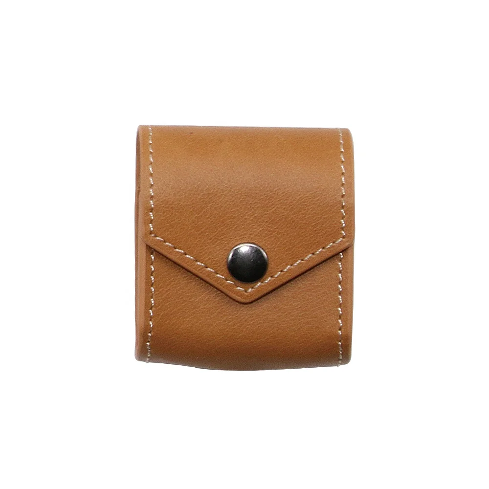 
Good Quality Leather Headphone Case Cover with Key Chain for Apple Airpod OEM Price 
