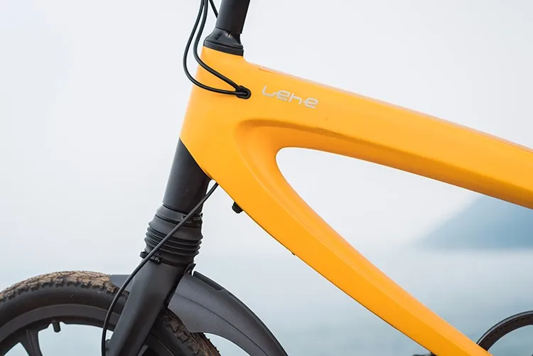 Boom Arrival!!! LEHE S1 Newest 20 Inches Front Suspension Urban Cityroad Electric Bicycle