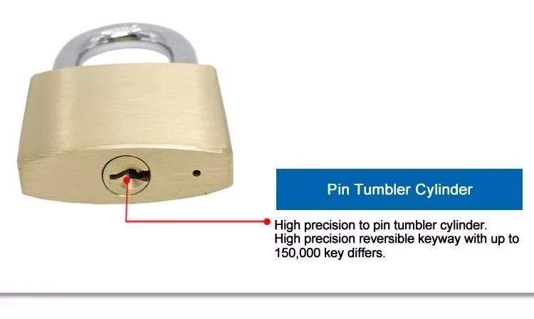 Заводской Гладиатор из Вэньчжоу, высококачественный Железный латунный цилиндр, латунные шпильки, навесной замок