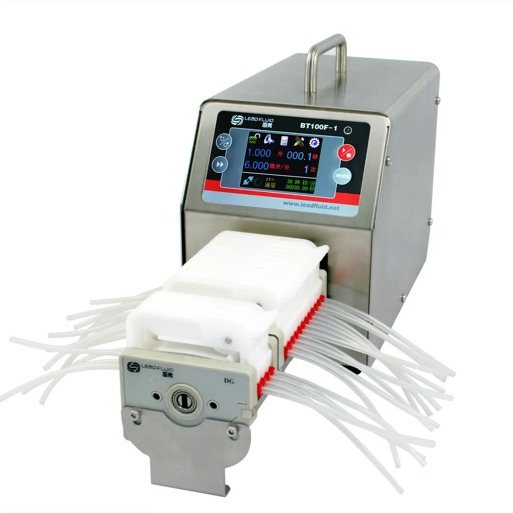 Large Torque Multi-Channel Liquid Dispensing Peristaltic Pump BT100F-1