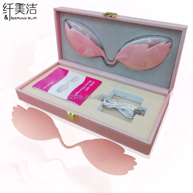 
Quiet Operation Wireless Soft Silicone electric breast enhancer massager 