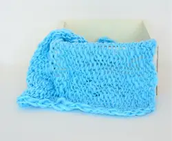 Newborn Photography props Baby wool merino knit blanket Baby basket stuffer filler Newborn wool blanket layer backdrop