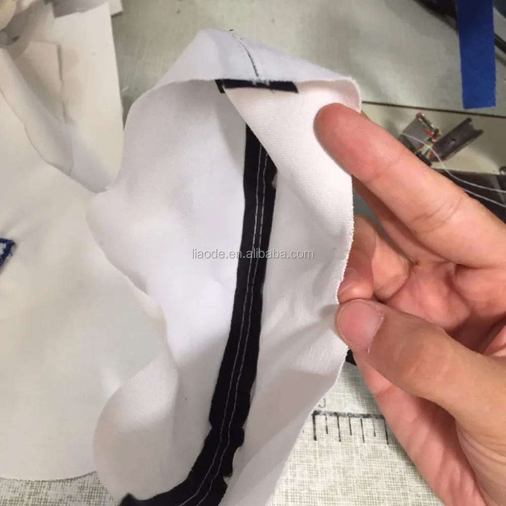 
LAT-10A Sandwich Visor sewing folder upward 