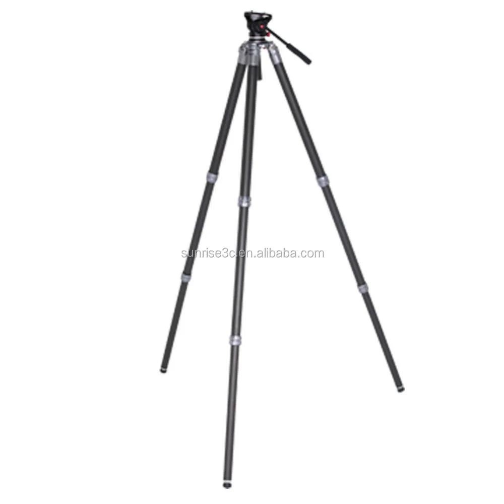 Тор новый профессиональный карбон волоконно-видео штатив с головки с завода