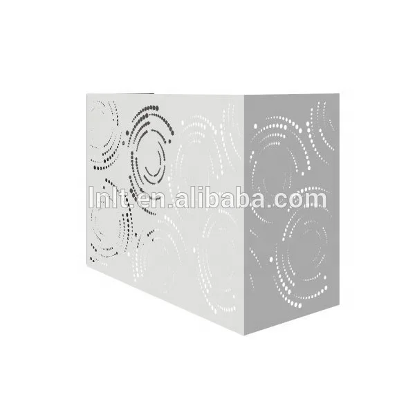 Outdoor Aluminum Decorative Air Conditioner Unit Dust Cover for Air Condition