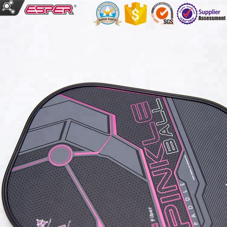 
high quality professional manufacturer graphite polymer honeycomb factory price customized pickleball paddle 