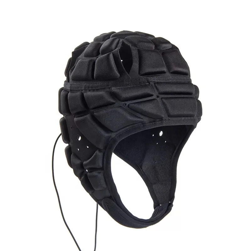 Size Customized Soft Padded Headgear Soccer Helmet Rugby Cap