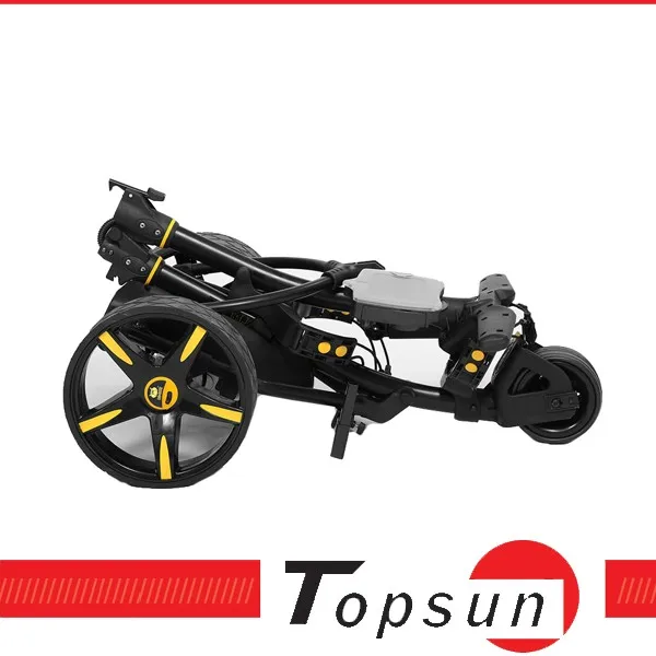 Green Golf Ground Anti-tip Remote Control push golf cart Electric Golf Trolley