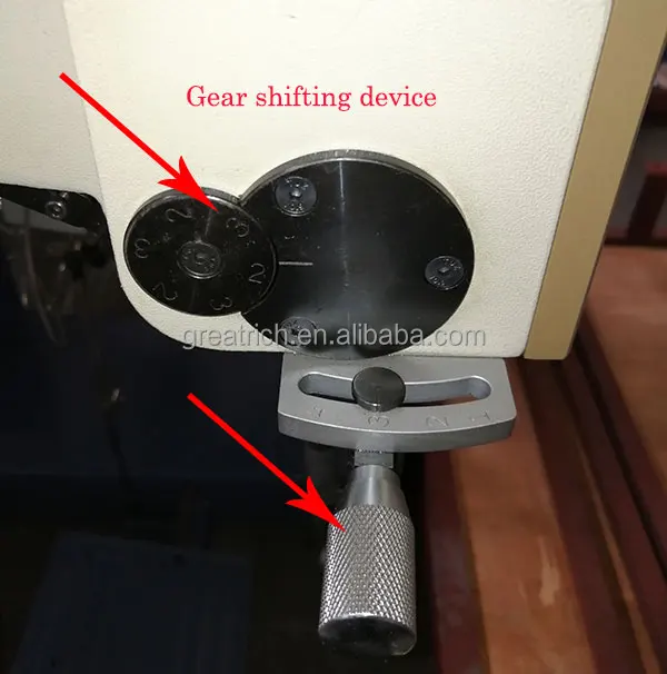 GR - 781 / 3 Double needle moccasin pattern making shoe sewing machine