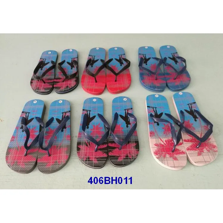 
shoes stock men Plastic coconut palm Beach Thong High Quality Shower China Slipper 