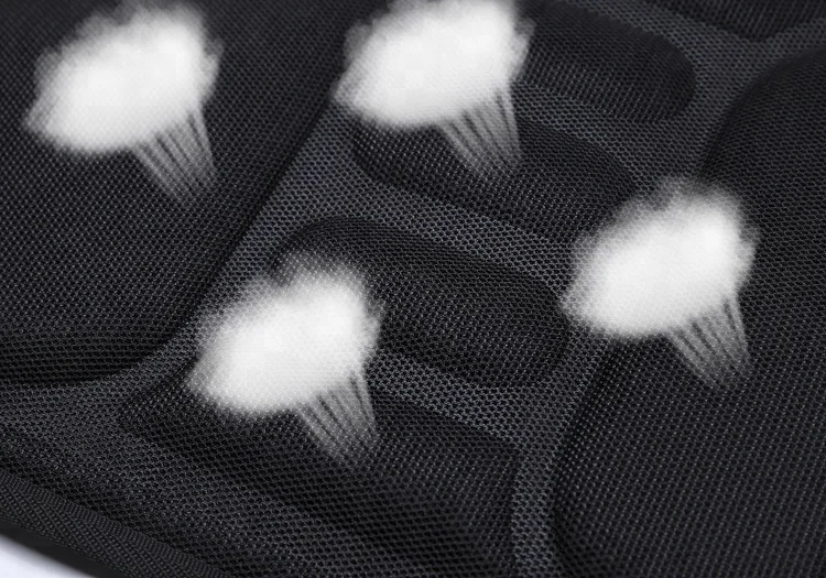 High quality car home use seat with heat neck, back and buttocks massage cushion