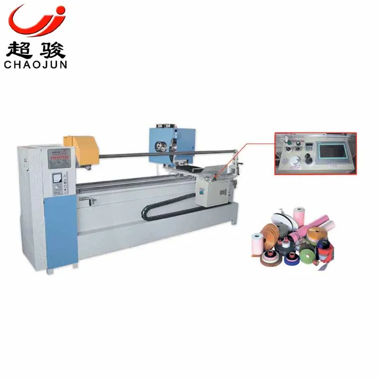 Double CNC automatic fabric roll cutting machine