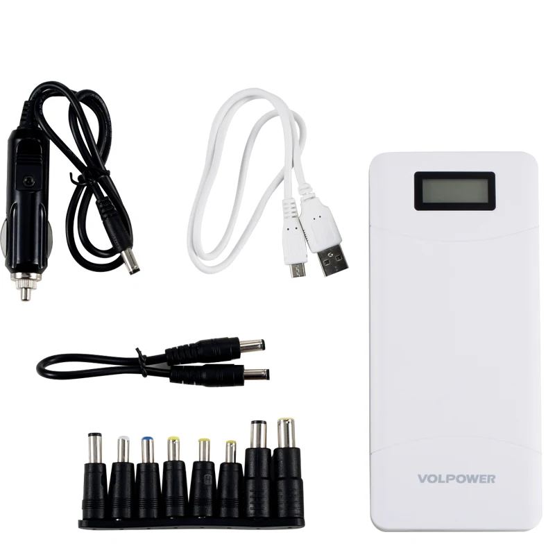 Romoss power bank 15000mah with DC output powerbank 5v 6v 9v 12v 24v 65W for Laptop mobile tablet camera etc