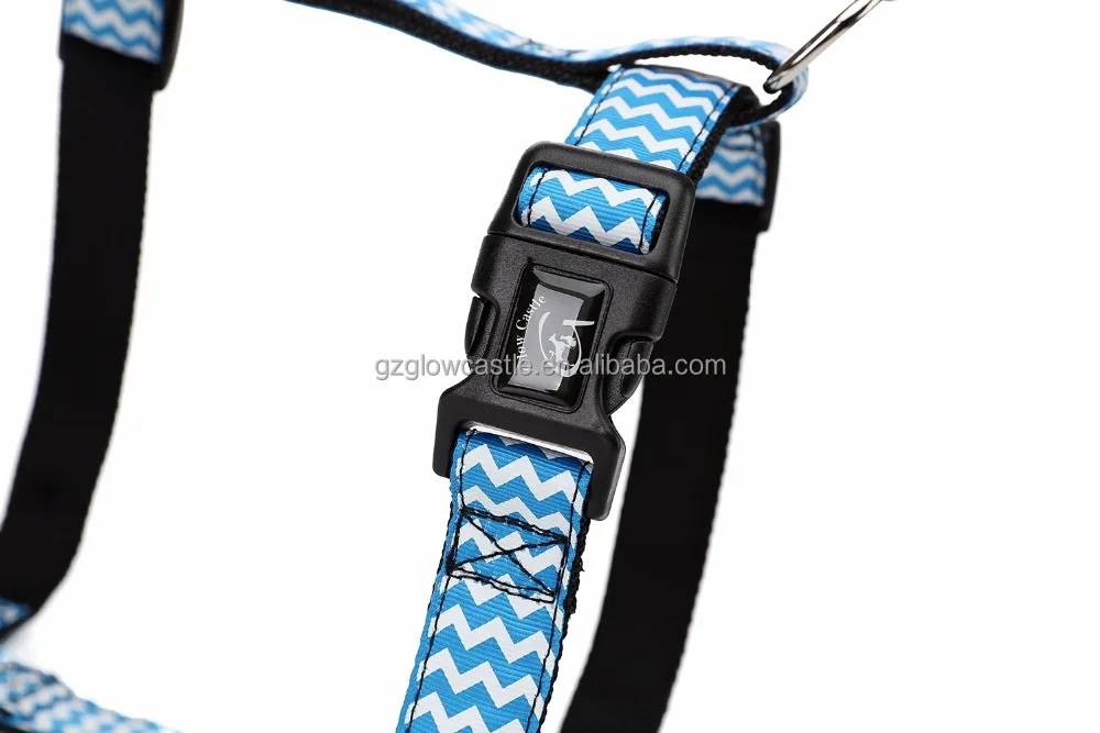 Australia Hot Selling Chevron H Shape Pet Harness 6 Colors, 4 Sizes