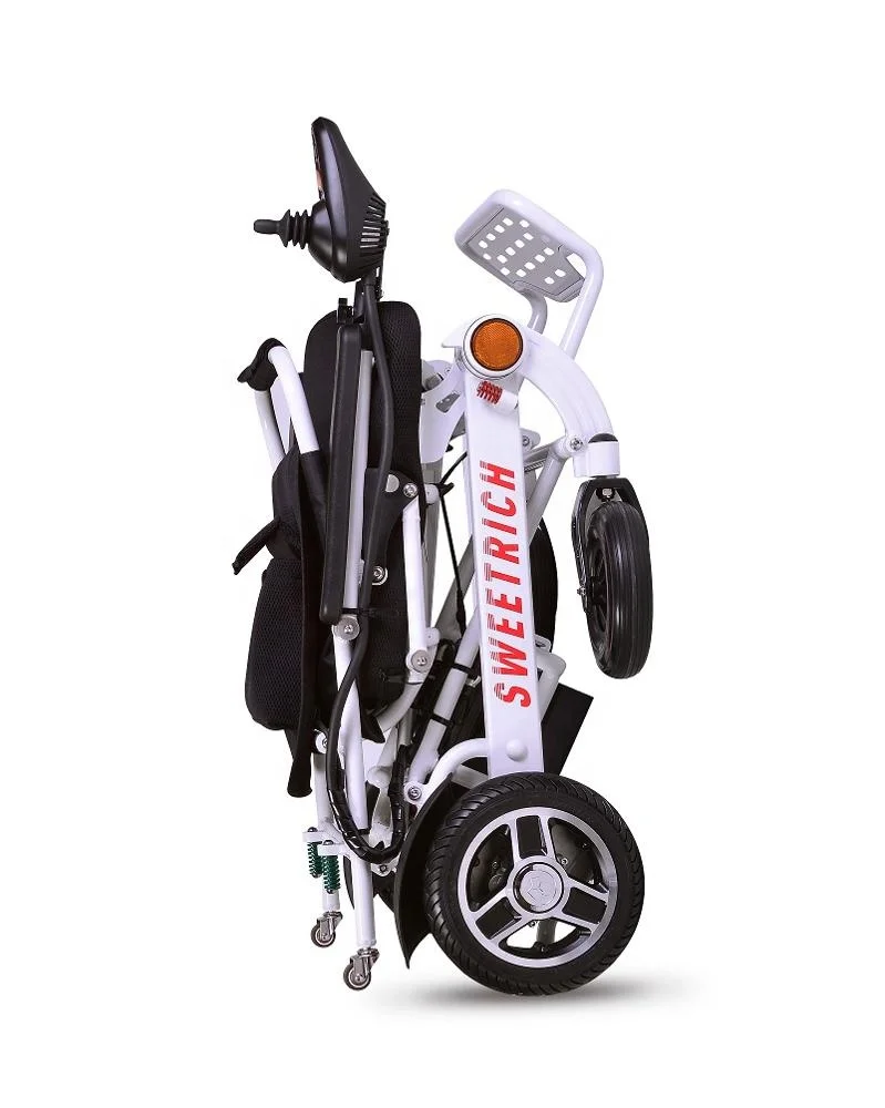 Легкий литиевая батарея складной велосипед/детскй 4-колесный мощности моторизованных кресло-коляска