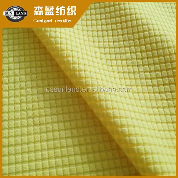 Changshu textile machinery weft knitted for waffle clothing fabric