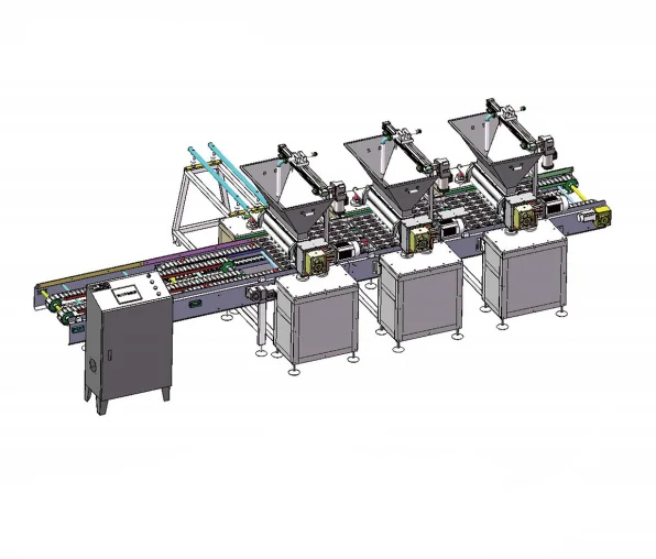 
Full automatic cake depositor machine production line cake maker 