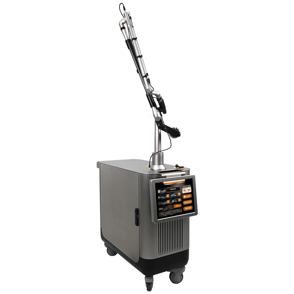 ND-YAG Pico laser tattoo removal machine for tattoo removal ink, pigmention and birth mark removal