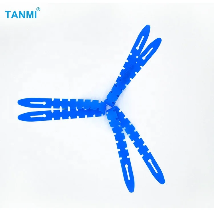 China Factory Medical Supply Disposable Tourniquet Fish Bone Tourniquet
