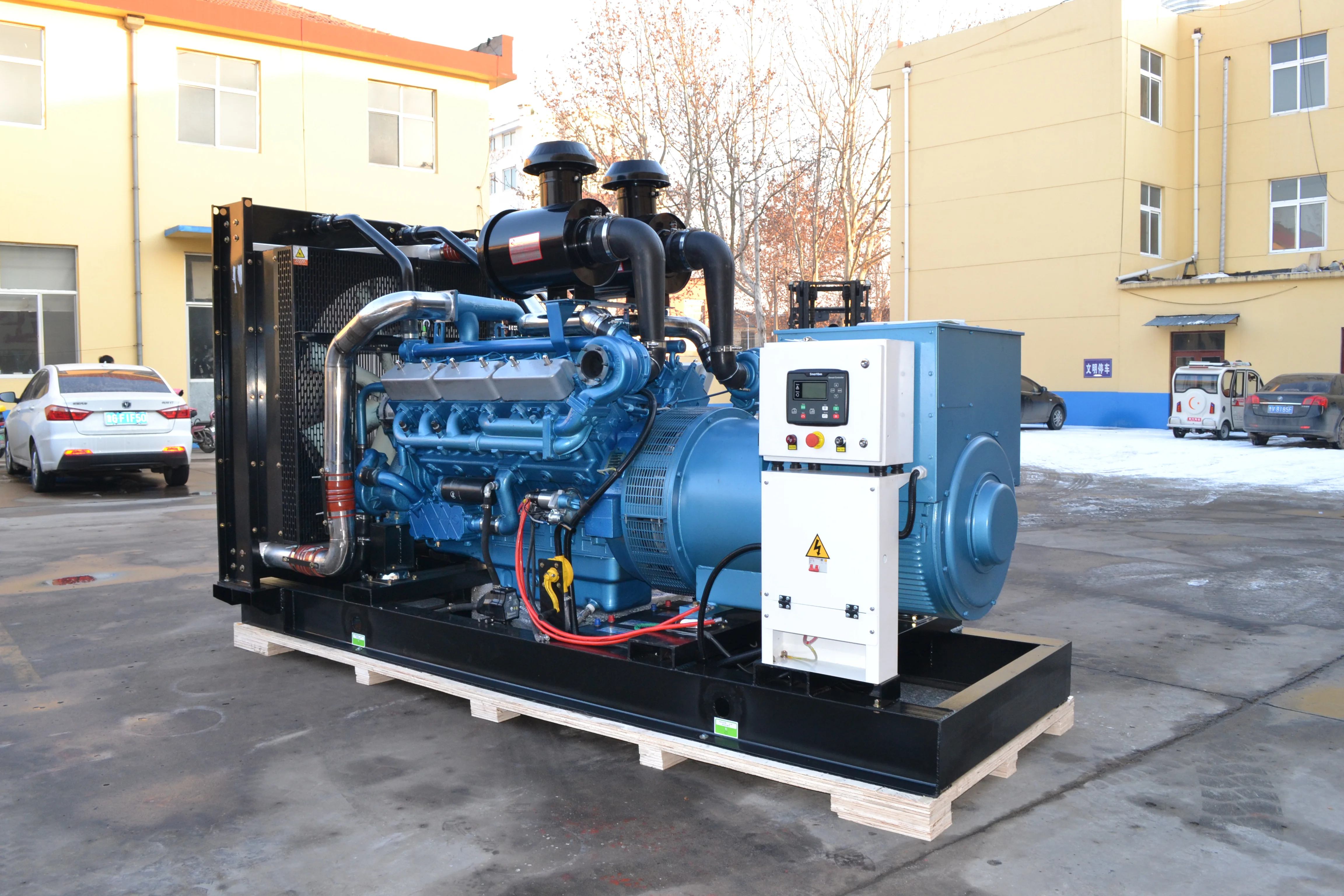 New model 400kw diesel generator set for Russia market