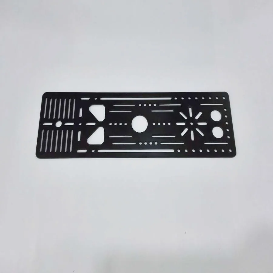 CNC milling drilling cutting programming g10 black fiberglass plate