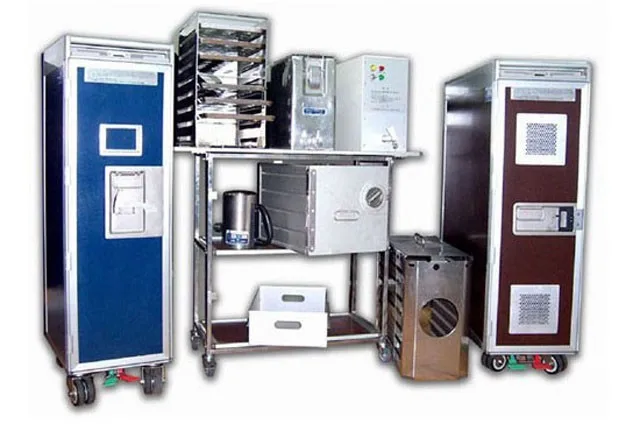 Aluminum atlas aviation airline train meal transport trolley