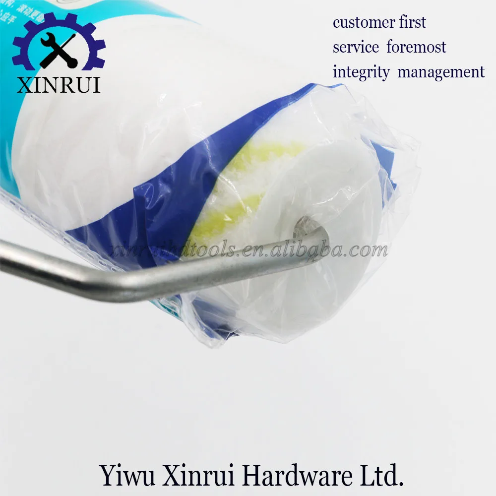 Trade Assurance Supplier Plastic Handle high absorbing pattern paint roller brush