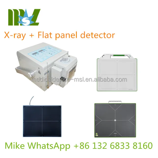 4kw Digital portable high frequency X ray machine with advanced flat panel detector and DROC software MSLPX01