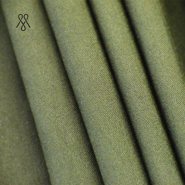 
2/1 Twill Bengaline Fabric with Elastic for Pants and Jackets 