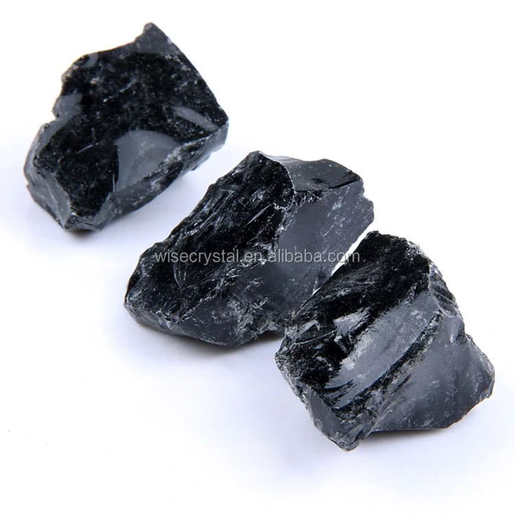 For wholesale healing black tourmaline rock stone energy stone crystal