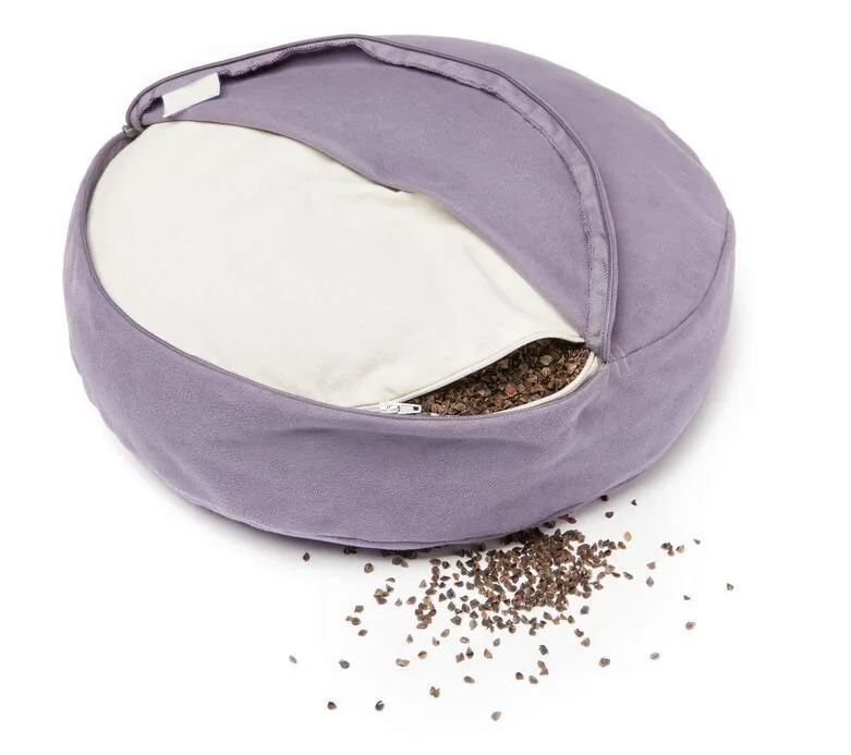 Medical Seat Cushions Bolster Meditation Cushion Fit Buckwheat Filled