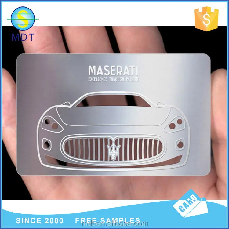 MDT металлический визитница, полноцветный Печатный завод