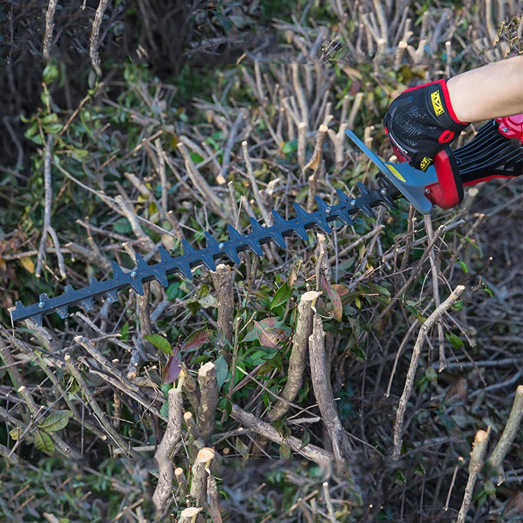 36v Li-ion - Dual Action Electric Cordless Electric Hedge Trimmer Long Handle Pruning Saw Electric Pruning Shears 2350RPM 17.4AH