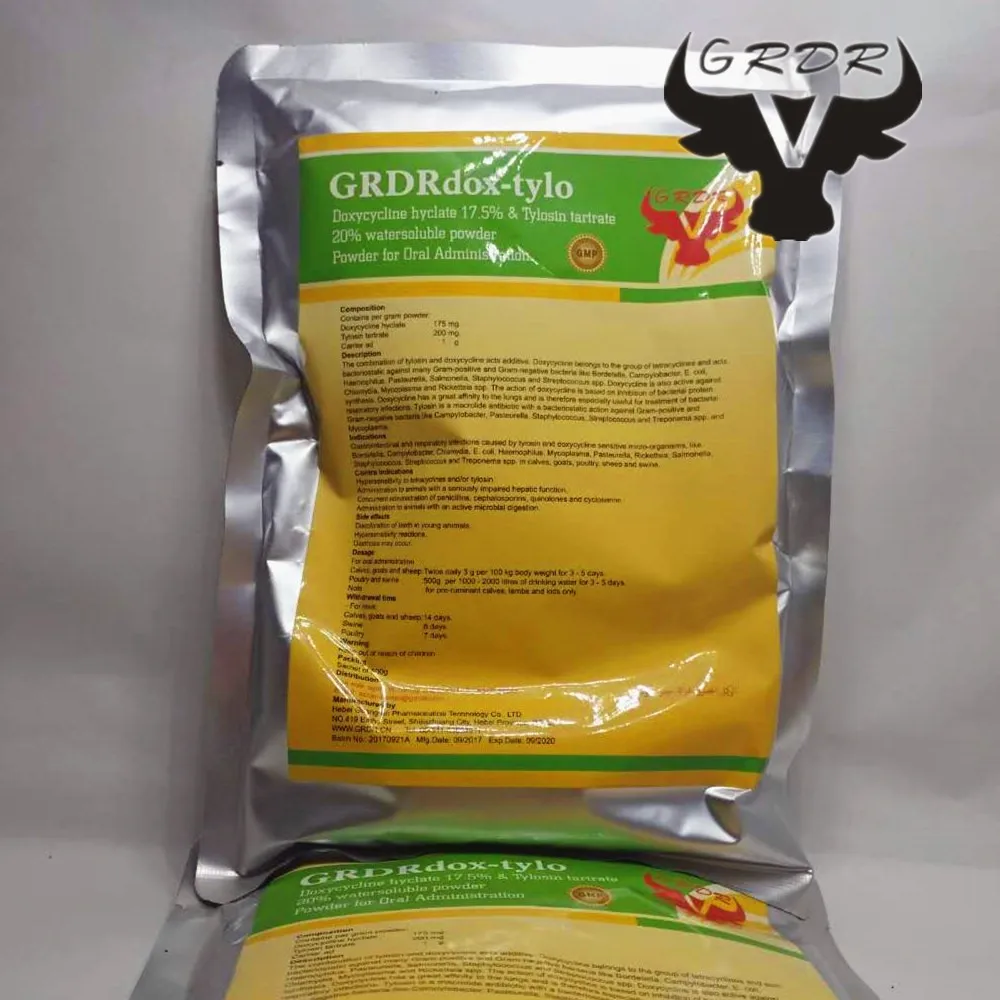 
doxycycline hcl & tylosin chickens antibiotics/chicken health products 