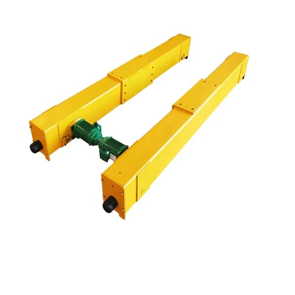 bridge crane Parts 5 ton overhead Crane end beam with running 2 ton end carriage of crane