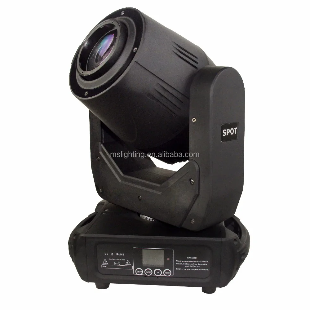 High Power 200W LED MOVING HEAD Beam Spot Wash 3in1 Stage Light Prism,2Gogo wheel